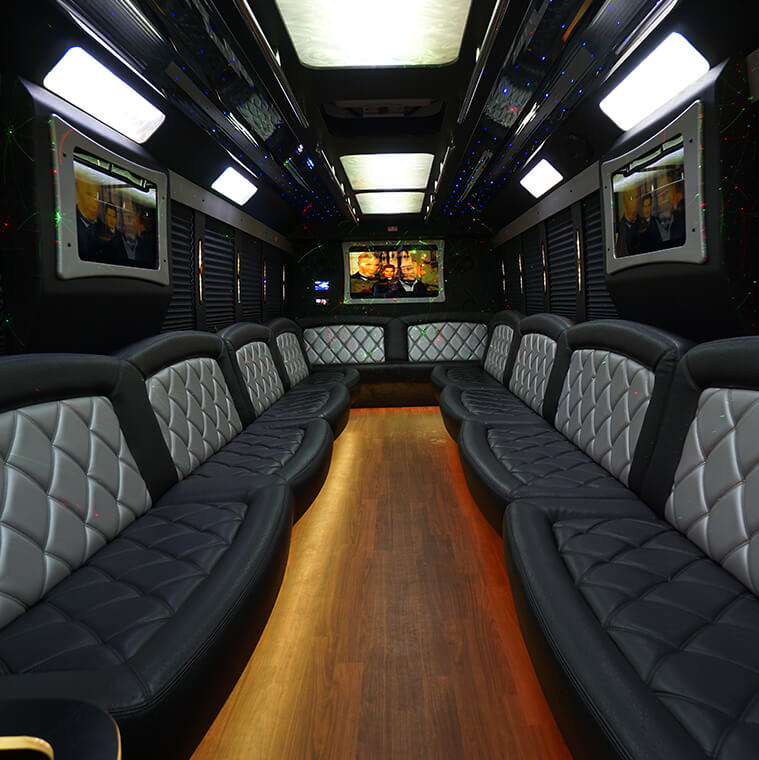 party bus interior